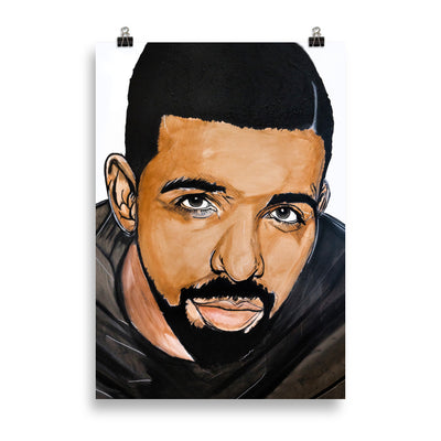 Drake enhanced matte paper poster cm 70x100 cm transparent - NK Iconic