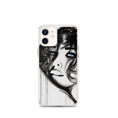 Blue Eyed Girl iPhone Case