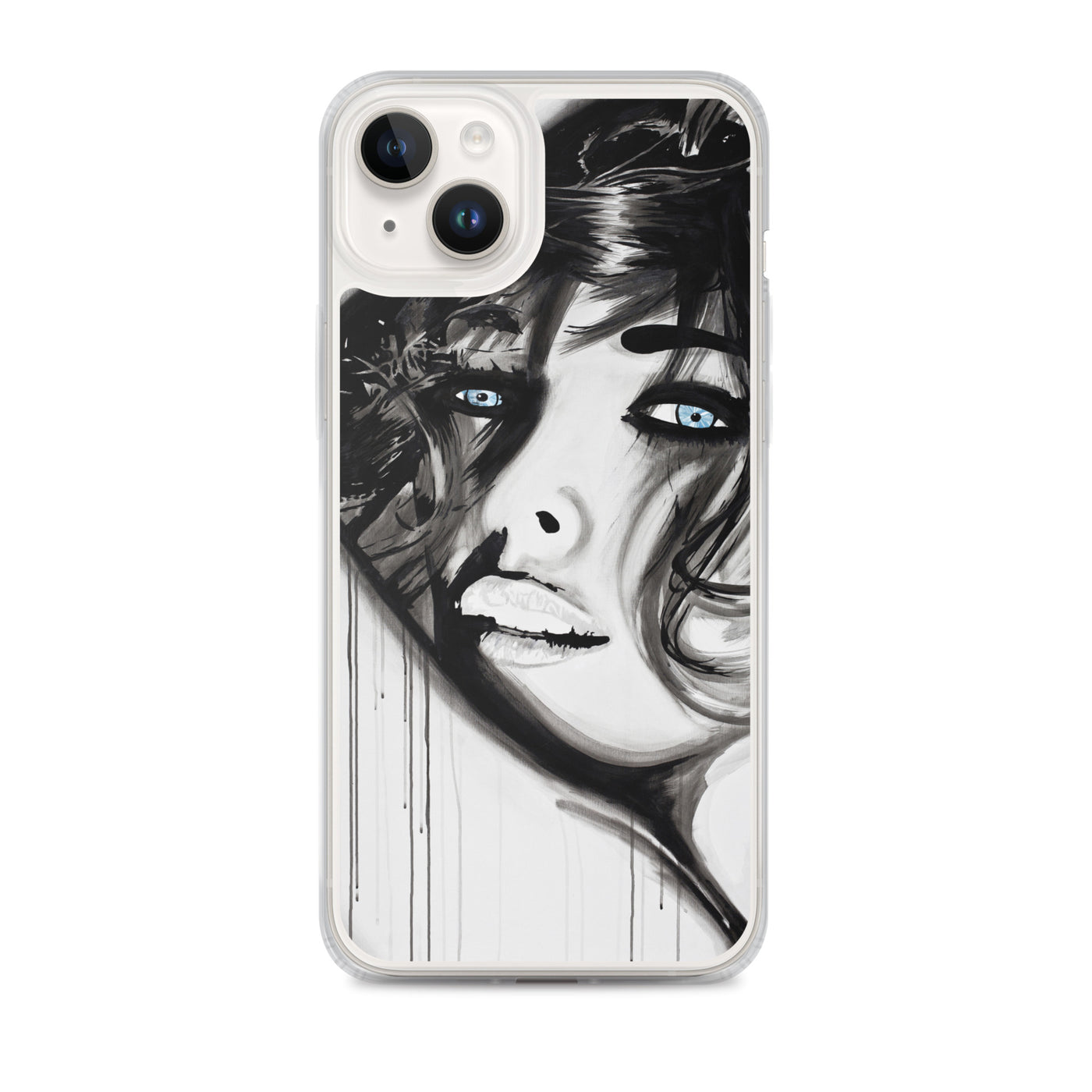 Blue Eyed Girl iPhone Case